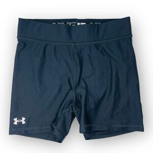 Under Armour Black Athletic Shorty Shorts Compression Heat Gear Women’s Medium
